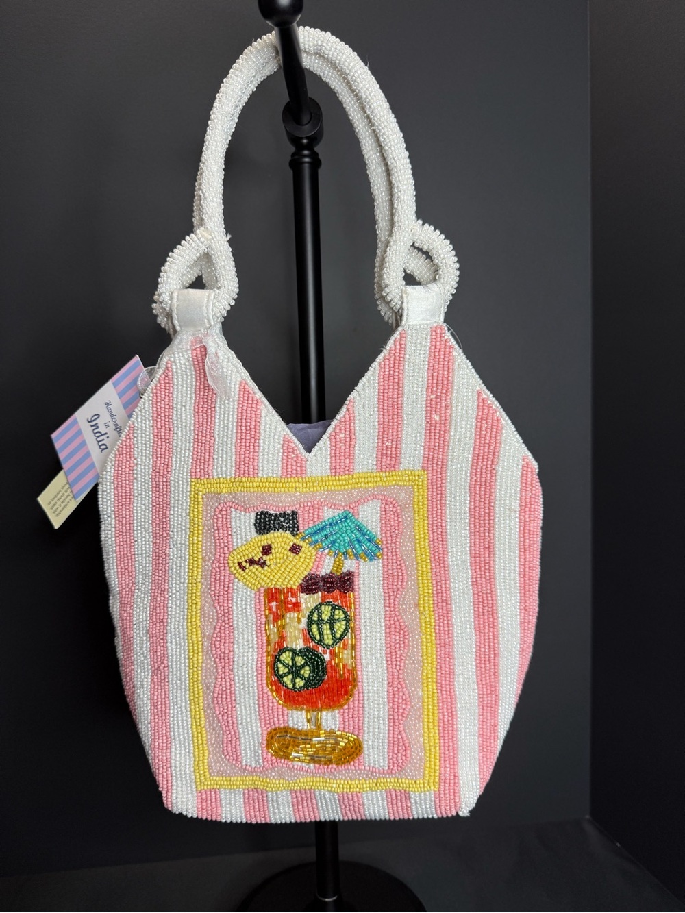 New Viral Beaded Purse Bag Made in India Summer Resort Novelty Cocktail Beach